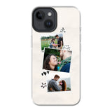 Apple iPhone 14 hybrid case with magsafe back printed transparant