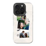 Apple iPhone 16 Pro hybrid case with magsafe back printed transparant