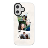 Apple iPhone 17 hybrid case with magsafe back printed transparant