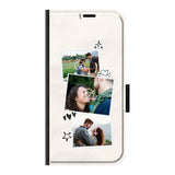Apple iPhone 12 Pro wallet case front printed zwart