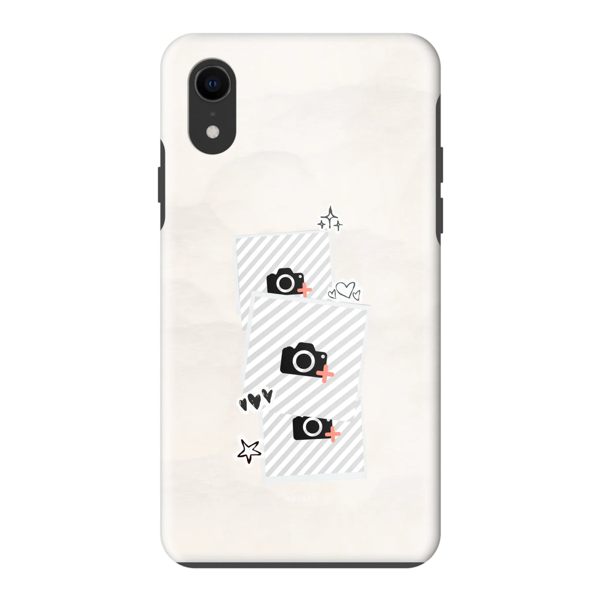 Apple iPhone Xr Tough case (fully printed, black insert)