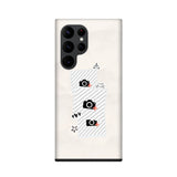 Samsung Galaxy S22 Ultra Tough case (fully printed, black insert)