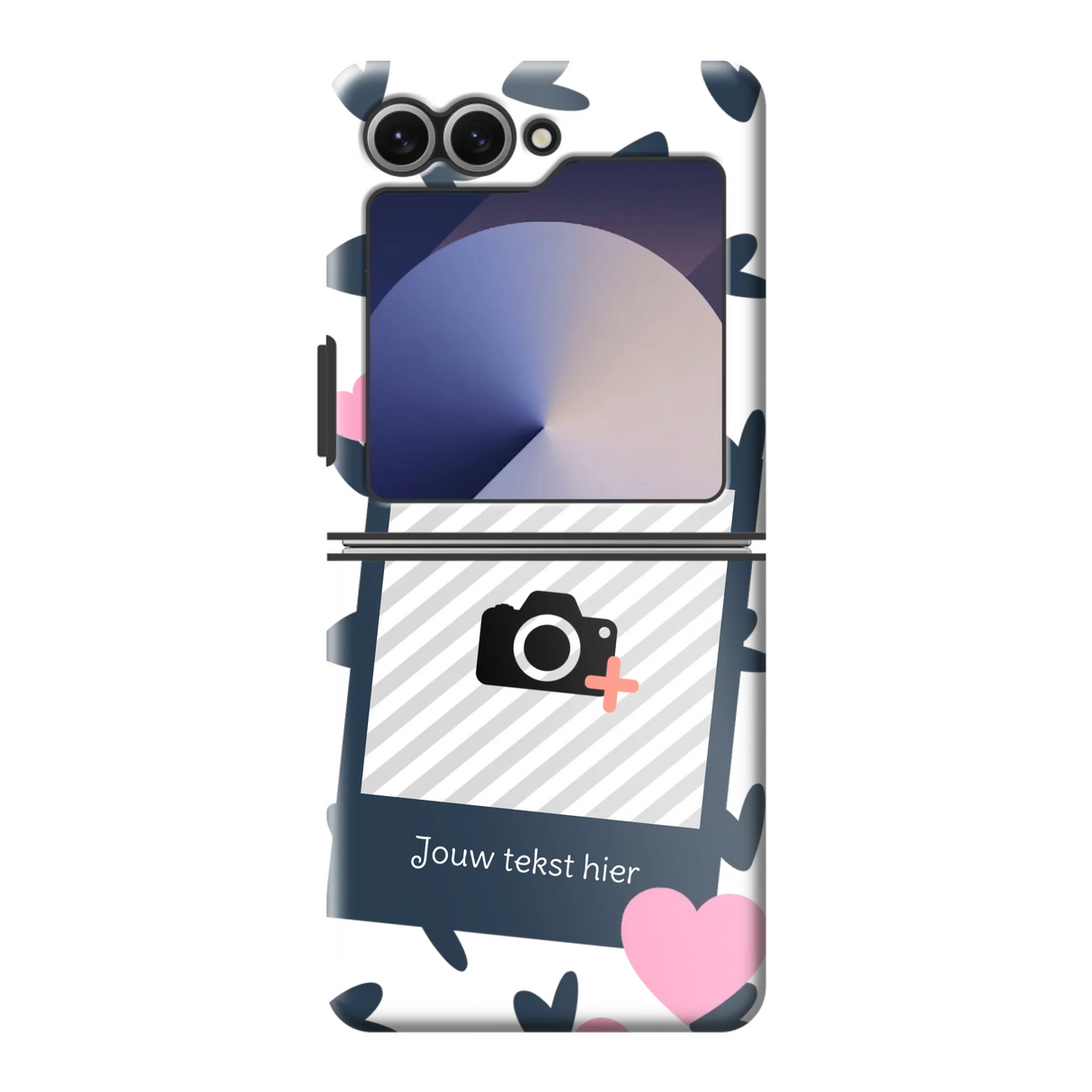 Samsung Galaxy Z Flip6 - Galaxy Z Flip7 (fully printed, black insert)