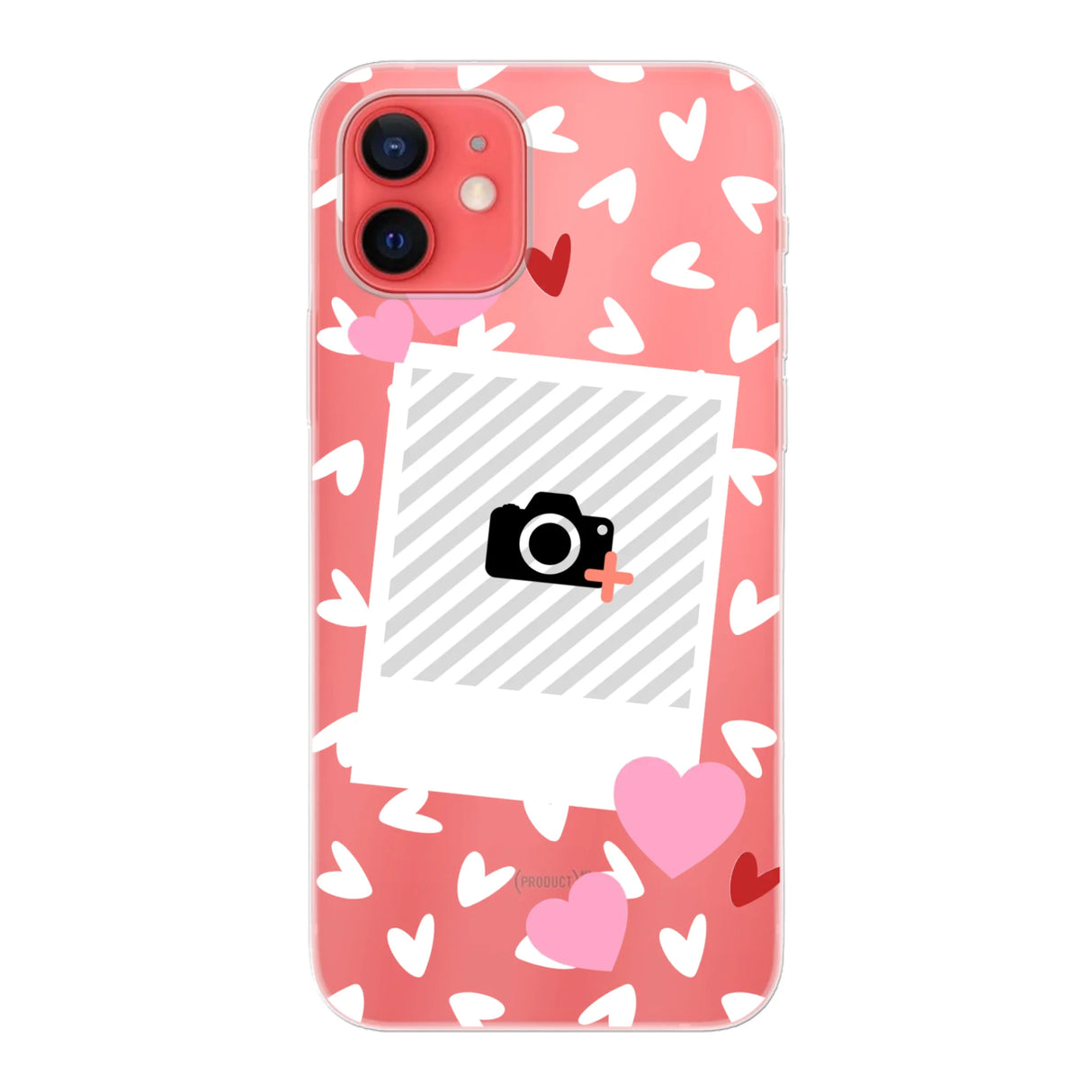 Hearts & Foto - Telefoonhoesje Met Foto