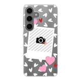 Hearts & Foto - Telefoonhoesje Met Foto