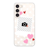 Hearts & Foto - Telefoonhoesje Met Foto