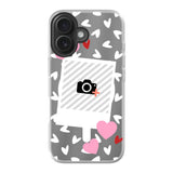 Hearts & Foto - Telefoonhoesje Met Foto