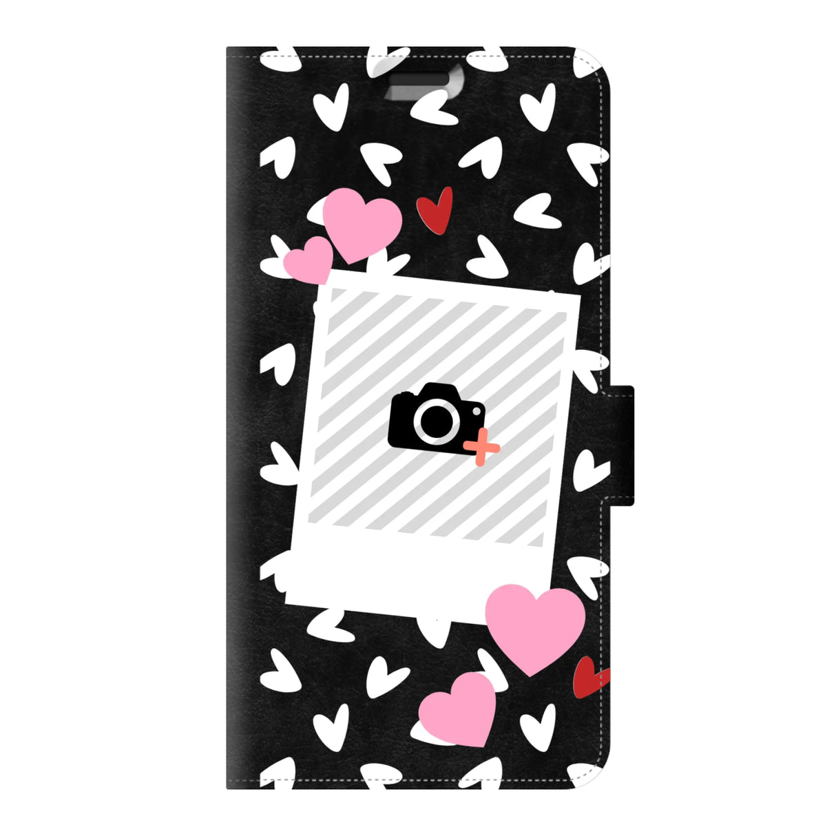Hearts & Foto - Telefoonhoesje Met Foto