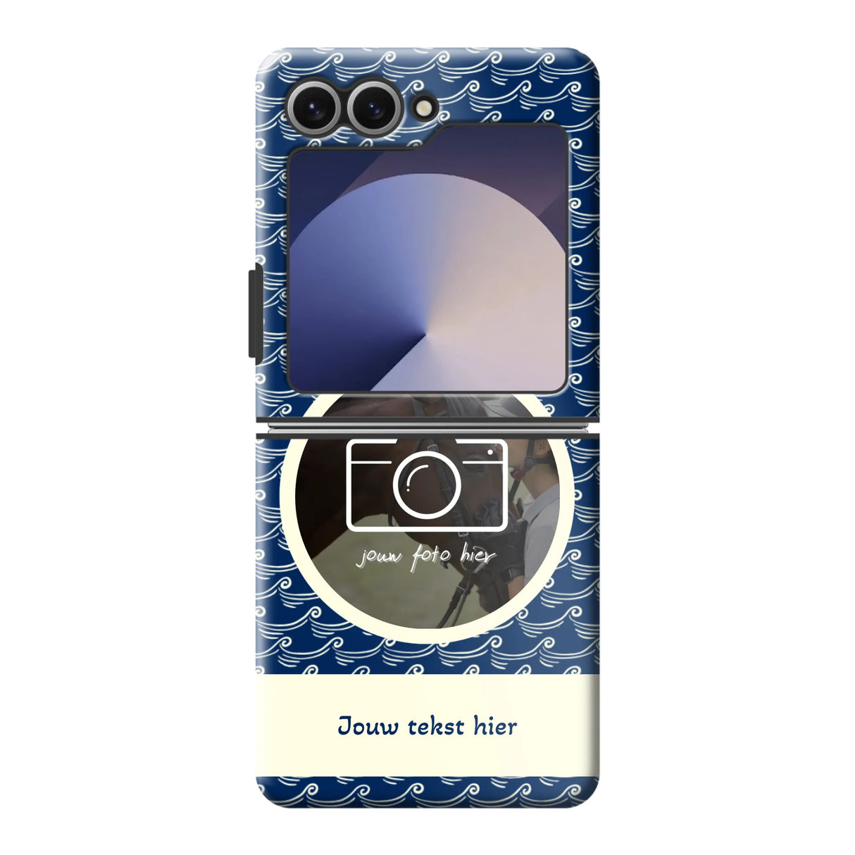Samsung Galaxy Z Flip6 - Galaxy Z Flip7 (fully printed, black insert)