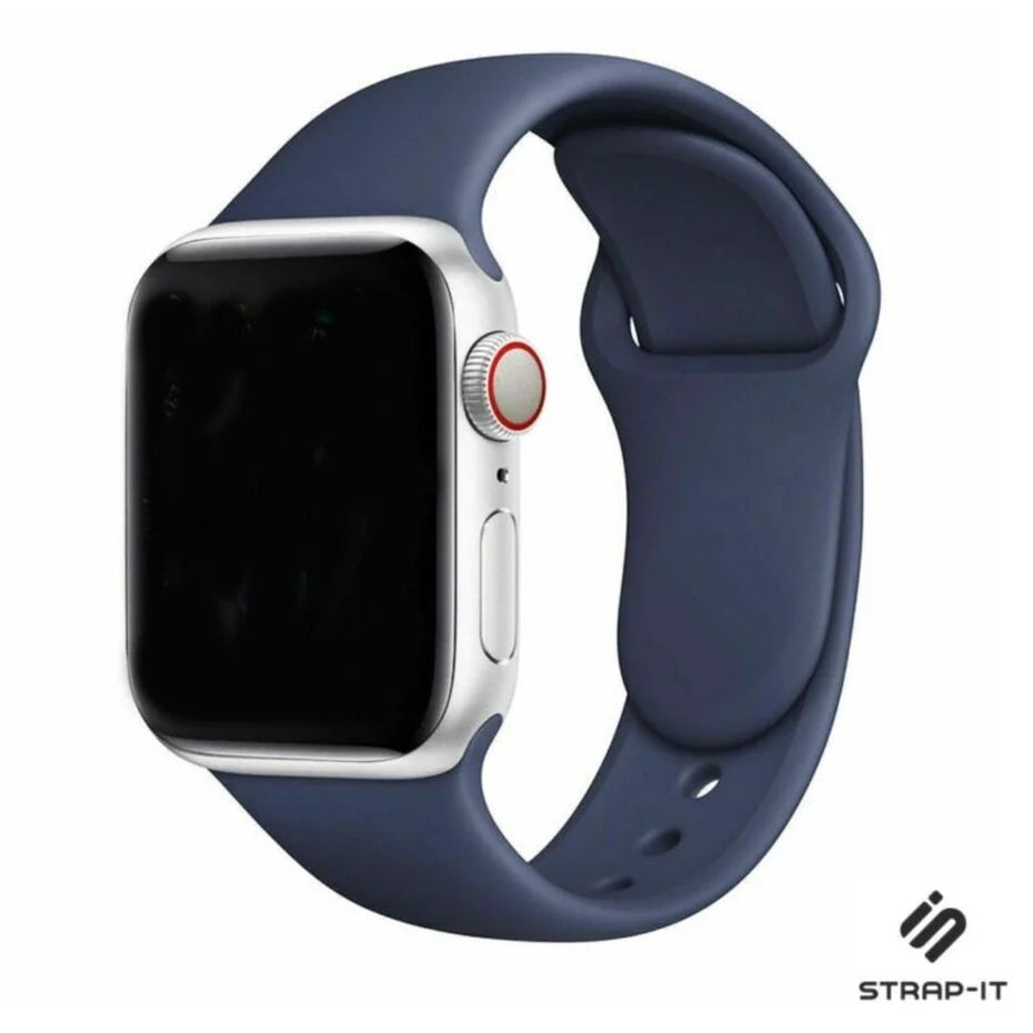 Apple Watch Bandje Sport Donker Blauw - 42/44/45/49mm