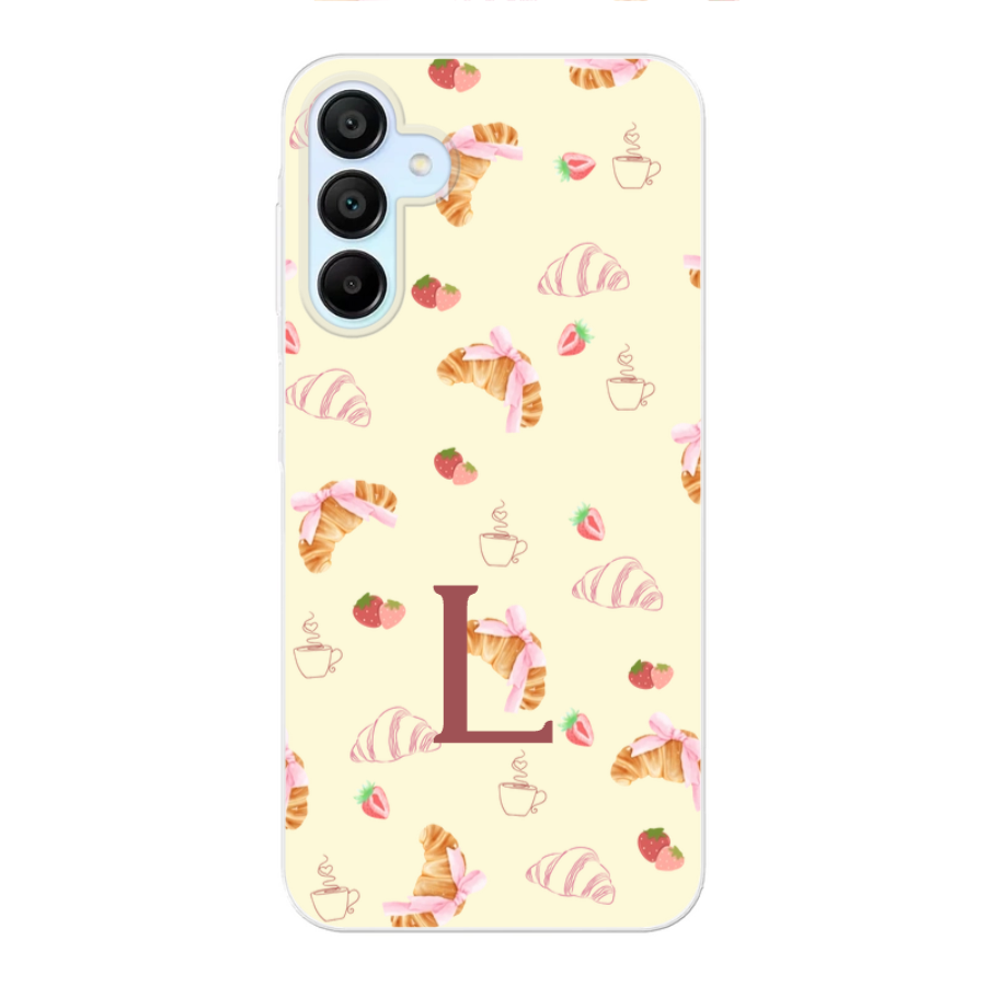 Croissant & Koffie °1 - Telefoonhoesje Maken