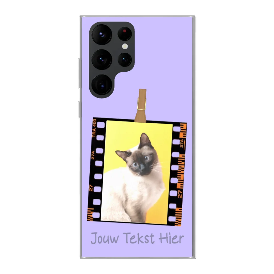 Filmrol °1 - Hoesje Maken - Soft hoesje - Samsung S22 Ultra