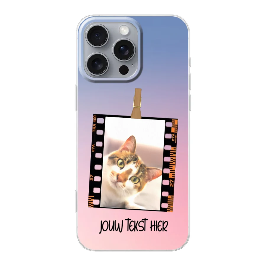 Filmrol °1 - Hoesje Maken - Soft hoesje - iPhone 16 Pro Max