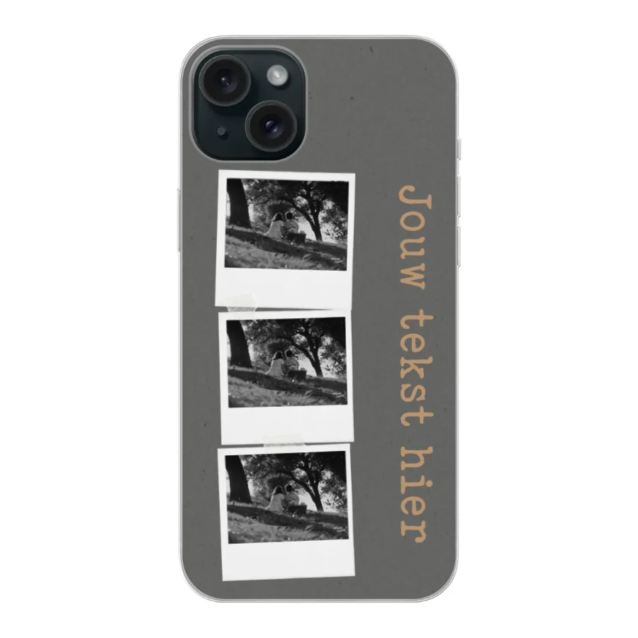 Filmrol °3 - Hoesje Maken - Soft hoesje - iPhone 15 Pro Max