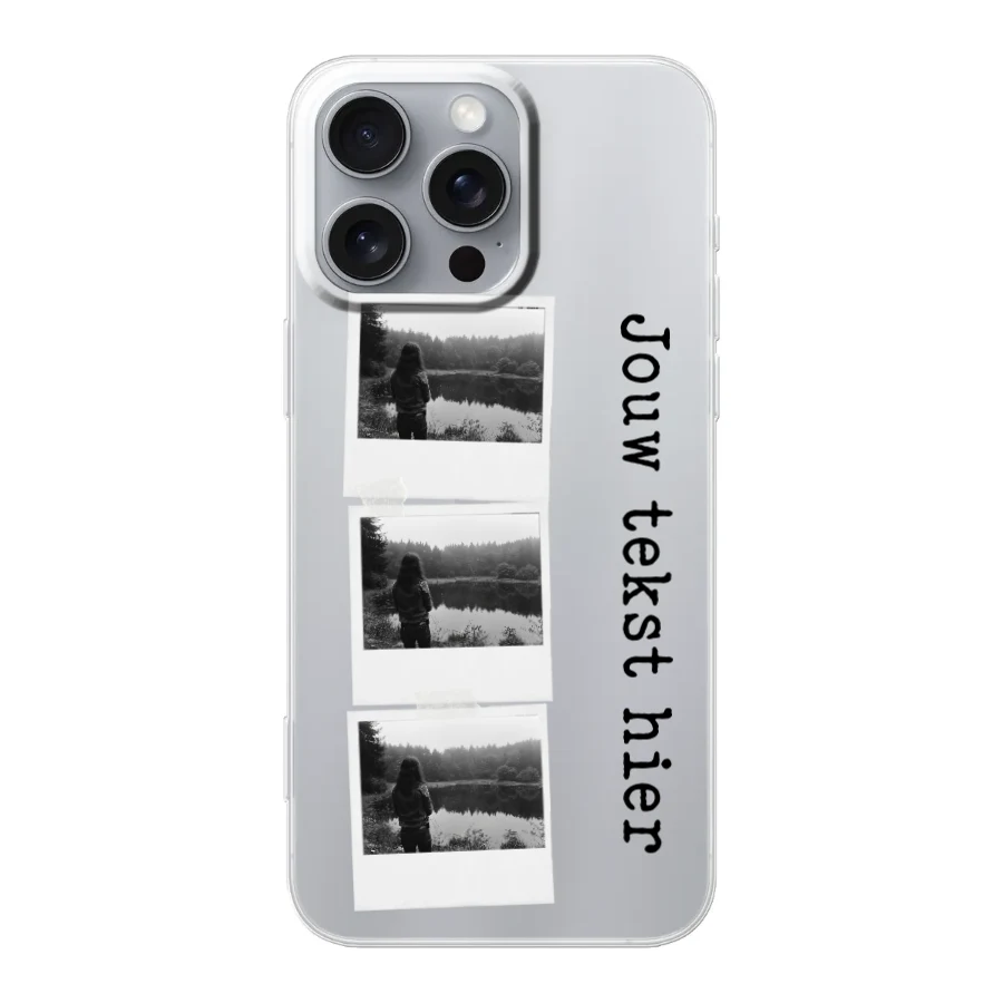Filmrol °3 - Hoesje Maken - Soft hoesje - iPhone 16 Pro Max