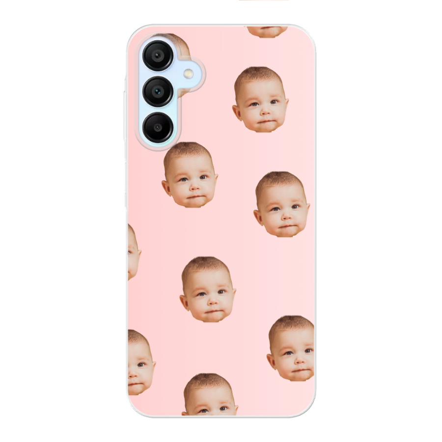 Gepersonaliseerd Gezicht °1 - Telefoonhoesje Met Foto