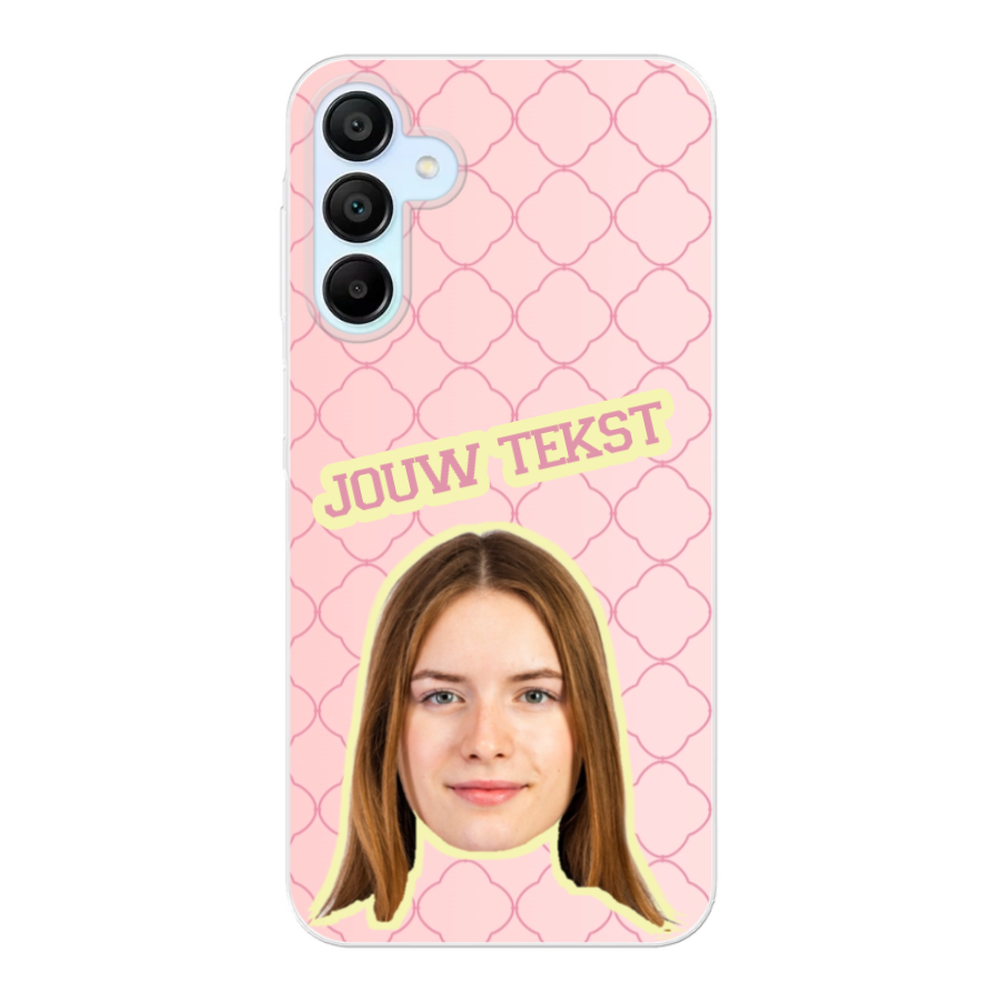 Gepersonaliseerd Gezicht °2 - Telefoonhoesje Met Foto