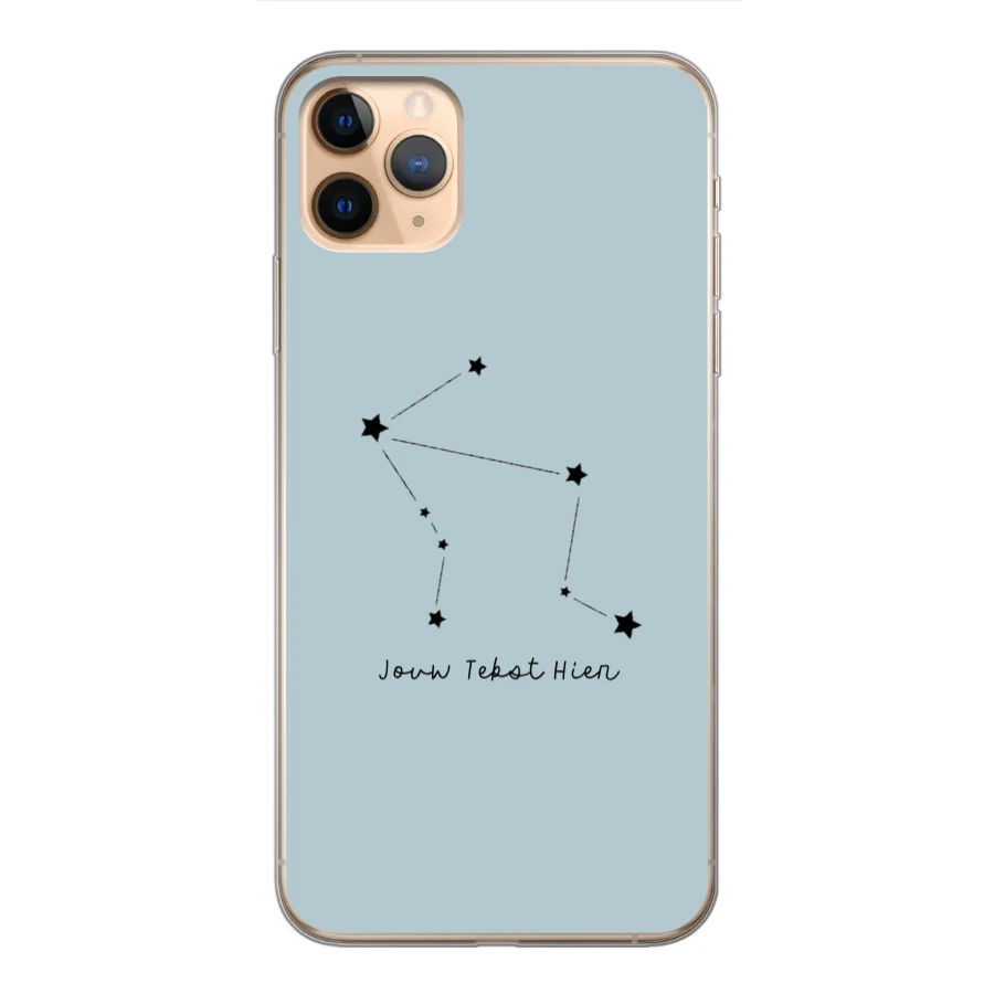 Horoscoop °1 - telefoonhoesje maken - Soft hoesje - iPhone 11 Pro Max