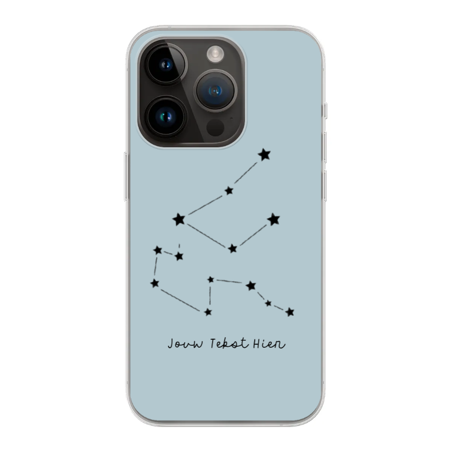 Horoscoop °1 - telefoonhoesje maken - Soft hoesje - iPhone 14 Pro