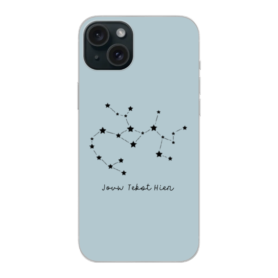Horoscoop °1 - telefoonhoesje maken - Soft hoesje - iPhone 15 Plus