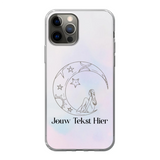 Sterren en Maan - Hoesje Maken - Soft Hoesje - iPhone 12 Pro Max