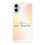 Sterren en Maan - Hoesje Maken - Soft Hoesje - iPhone 16 Plus
