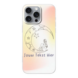 Sterren en Maan - Hoesje Maken - Soft Hoesje - iPhone 16 Pro Max