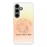 Sterren en Maan - Hoesje Maken - Soft Hoesje - Samsung S24