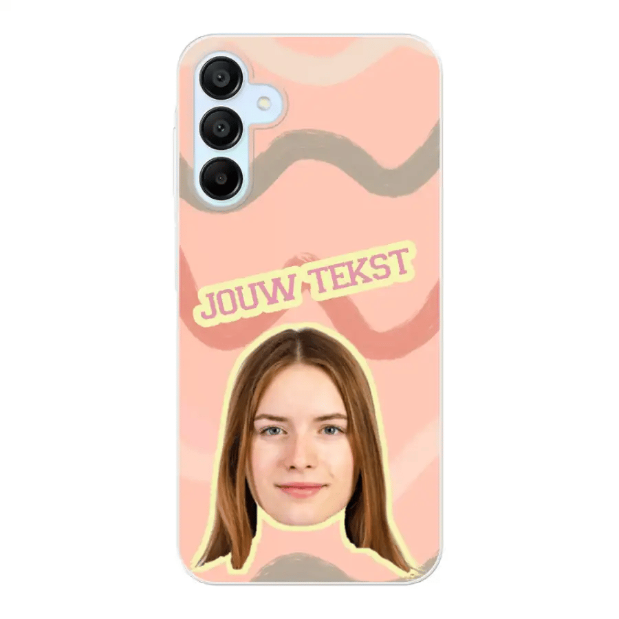 Gepersonaliseerd Gezicht °2 - Telefoonhoesje Met Foto