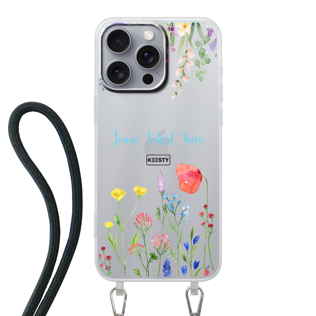 Telefoonhoesje Maken Koord Bloemen 2 