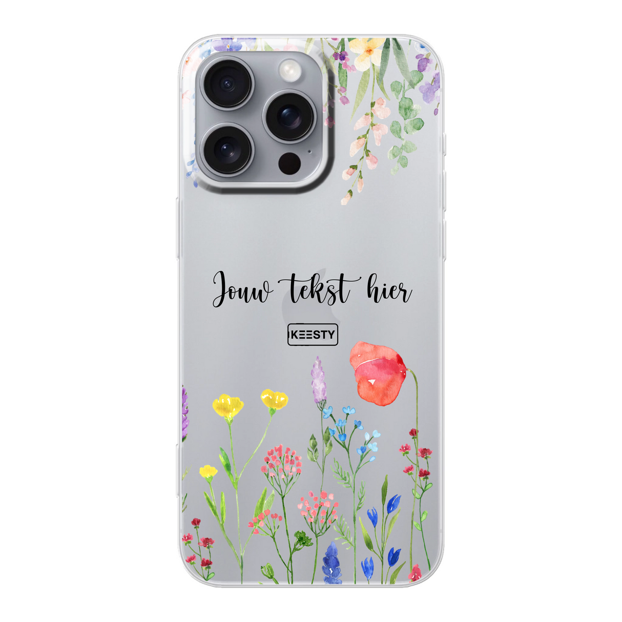 Telefoonhoesje Maken Soft Bloemen 2 