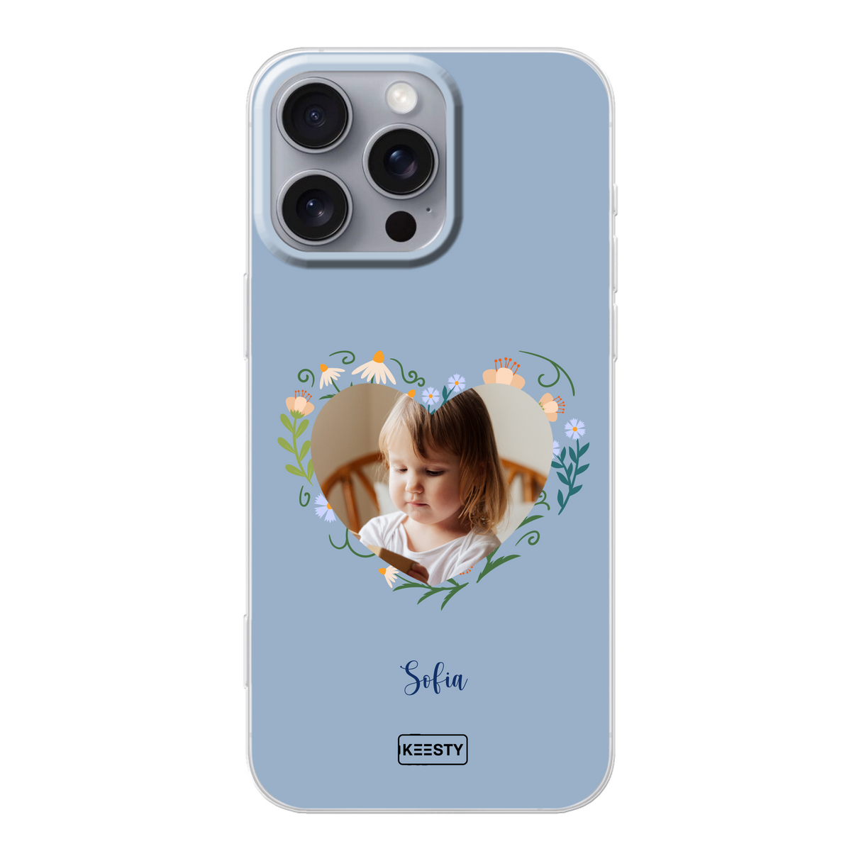 Telefoonhoesje Maken - Floral 4 - Soft hoesje