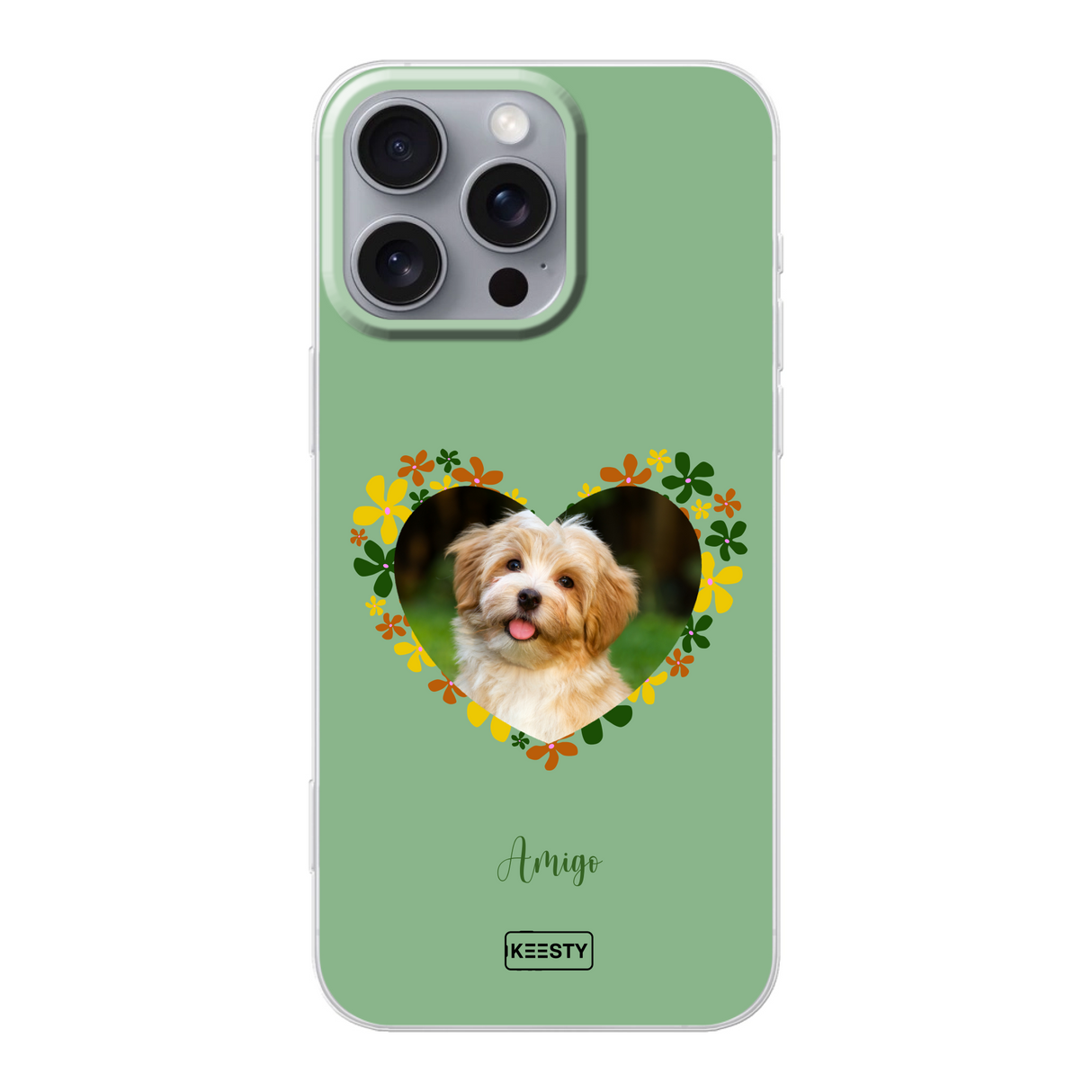 Telefoonhoesje Maken - Floral 4 - Soft hoesje