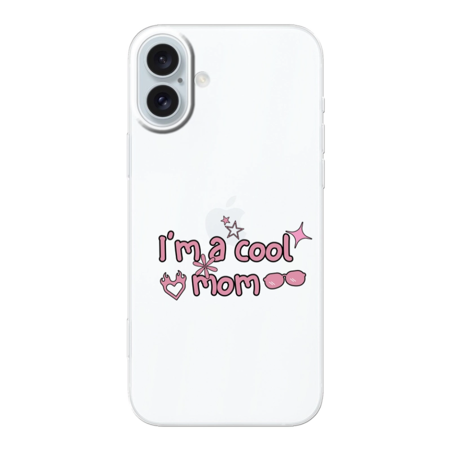 I Am A Cool Mom/Dad - Telefoonhoesje Ontwerpen