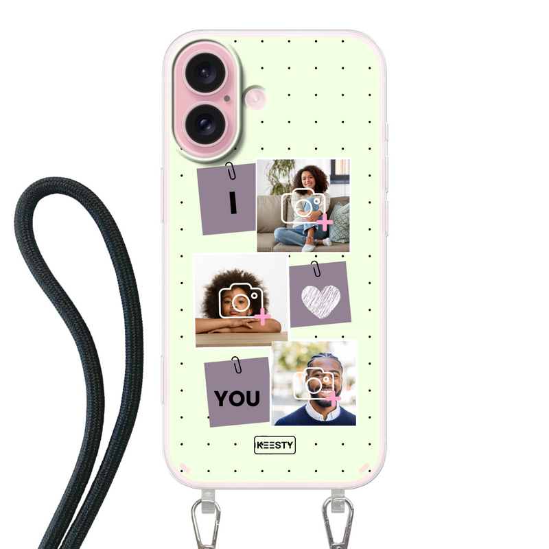 Telefoon hoesje met foto met liefde thema als cadeau