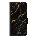  Telefoonhoesje ontwerpen met PortemonneeMarble Black Apple iPhone 11 Pro Max