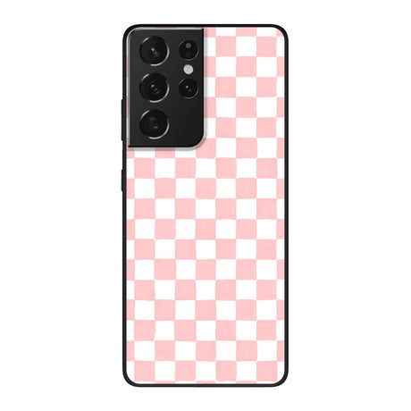 Pink Checkered