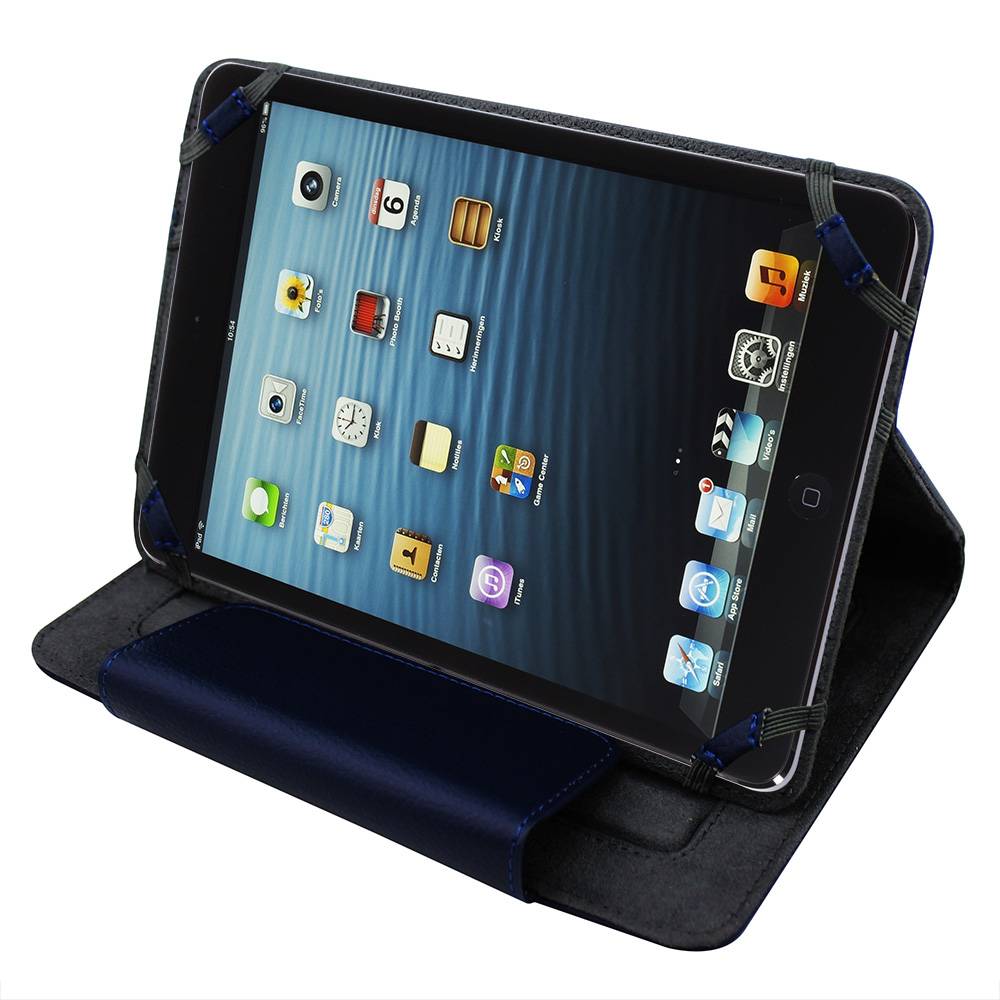 Tablet Hoesje Universeel 7/8 inch Donker Blauw
