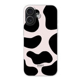 Zwart-wit cow print telefoonhoesje - trendy koeienvlekken patroon - eigen hoesje ontwerpen Keesty