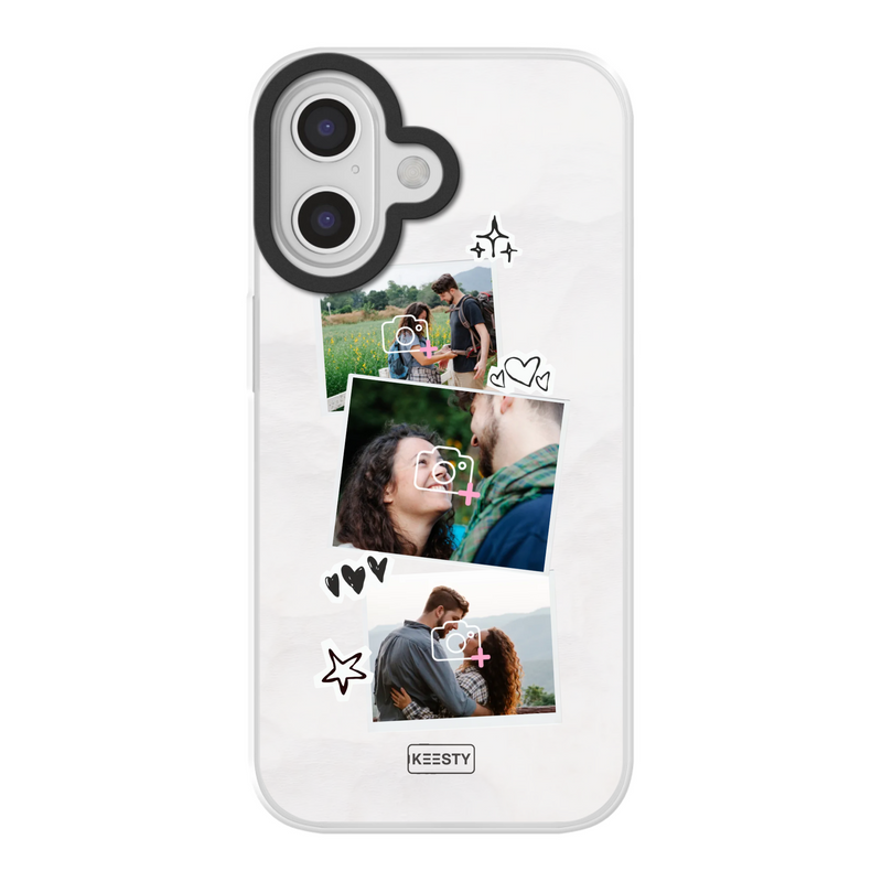 Hoesje personaliseren met foto rood