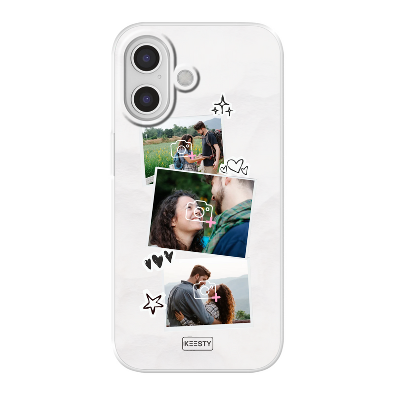 Hoesje personaliseren met foto rood