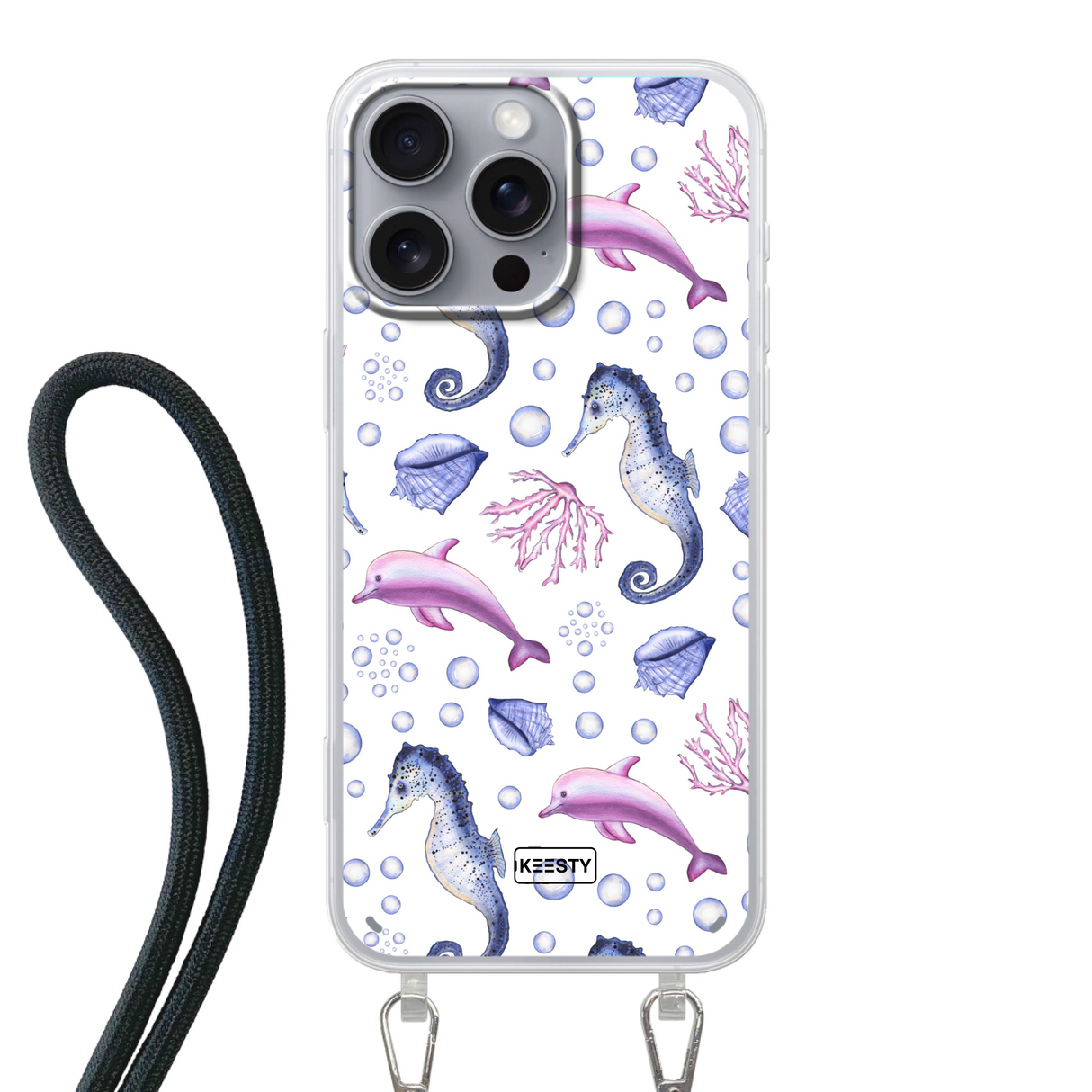 Naam °1 - Coastal Blue - Hoesje Met Koord Maken