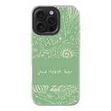 Naam °1 - Coastal Seashells Mix - Telefoonhoesje Maken