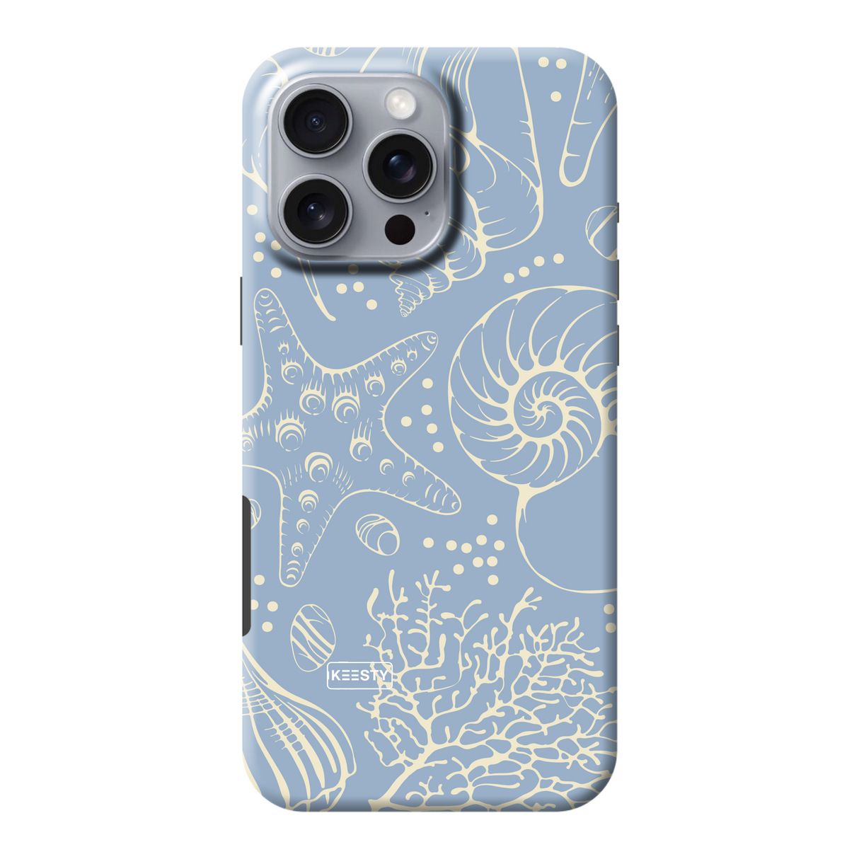 Naam °1 - Coastal Seashells Mix - Telefoonhoesje Maken