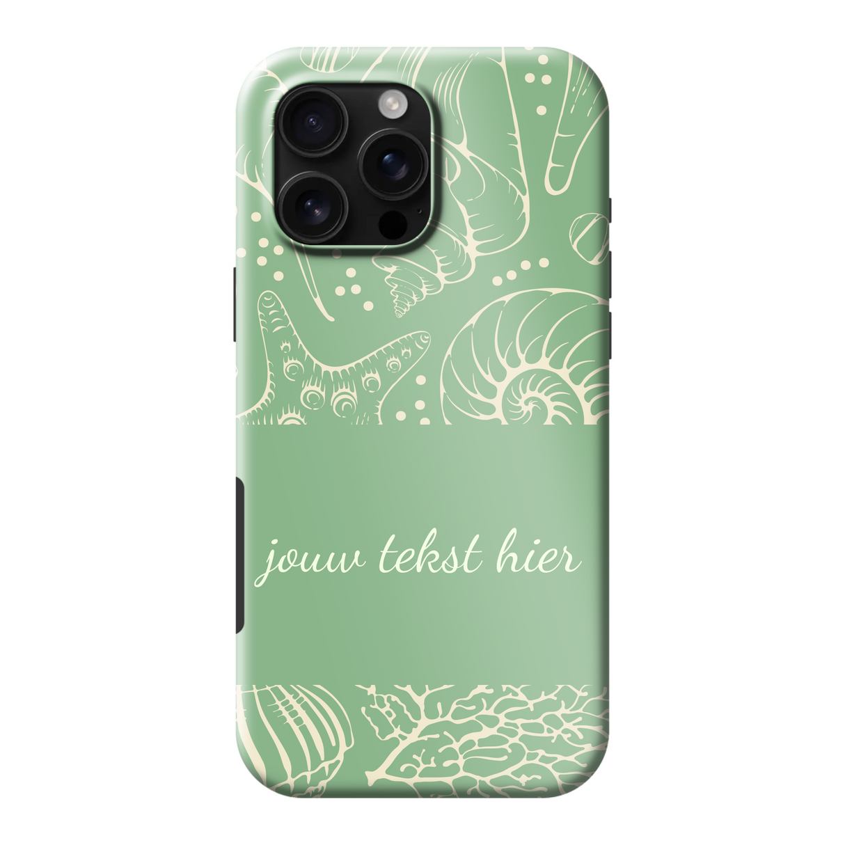 Naam °1 - Coastal Seashells Mix - Telefoonhoesje Maken