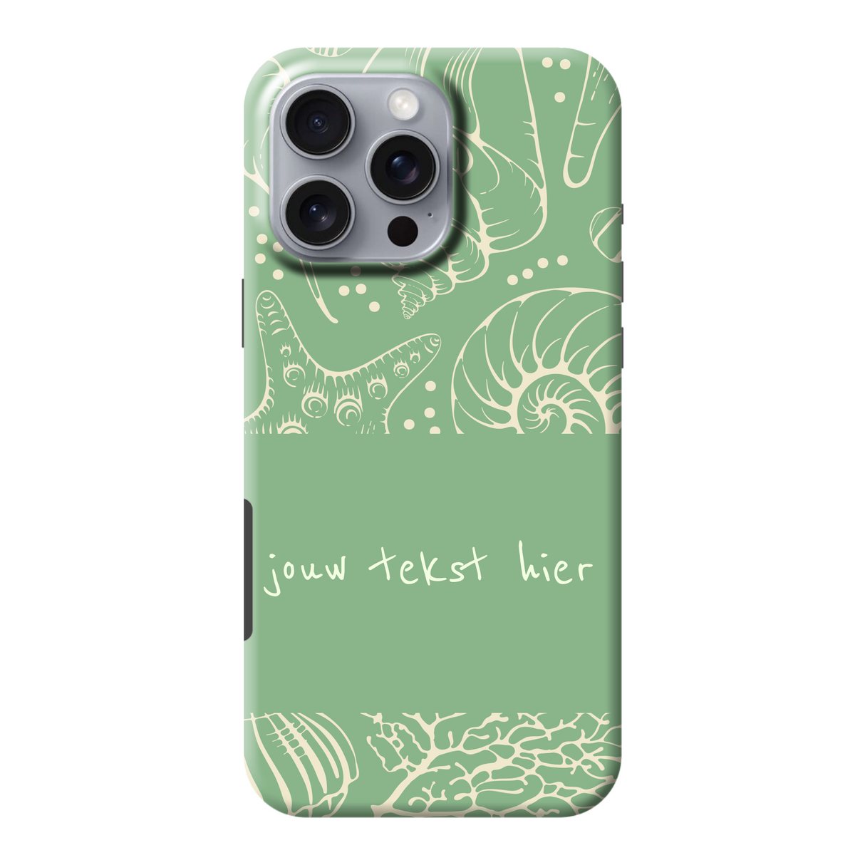 Naam °1 - Coastal Seashells Mix - Telefoonhoesje Maken