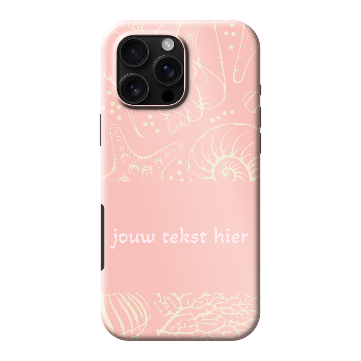 Naam °1 - Coastal Seashells Mix - Telefoonhoesje Maken