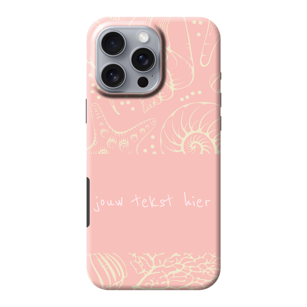 Naam °1 - Coastal Seashells Mix - Telefoonhoesje Maken
