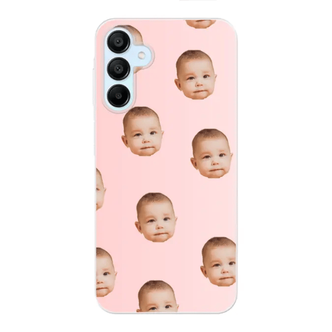 Gepersonaliseerd Gezicht °1 - Telefoonhoesje Met Foto