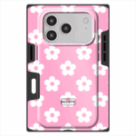 Telefoonhoesje personaliseren - Floral 4 - Tough hoesje